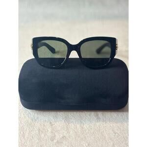 New Gucci Sunglasses - Black Full Inclusion GG1599SA 001 Size 52-20-135 M Cat. 3